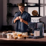 Cecotec Power Espresso 20 ColdBrew Latte 1350W 20bar Black Manual Coffee Machine-3