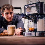 Cecotec Power Espresso 20 ColdBrew Latte 1350W 20bar Black Manual Coffee Machine-2