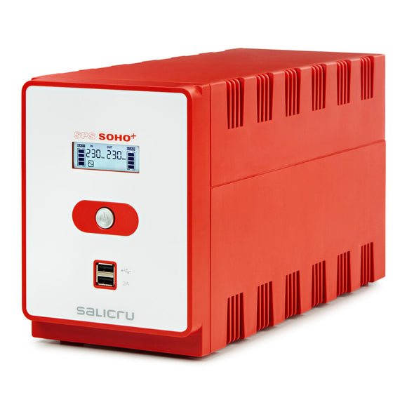 Uninterruptible Power Supply System Interactive UPS Salicru SPS 1600 SOHO+ IEC 960 W 1600 VA-0