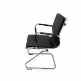 Reception Chair Yeste Confidente Patín P&C Black-4