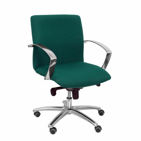 Office Chair Caudete confidente P&C BALI426 Dark green-0