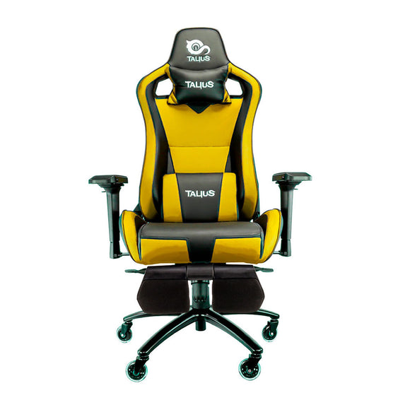 Gaming Chair Talius Caiman V2 Yellow Black-0