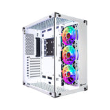 ATX Semi-tower Box Talius CRONOS White-0