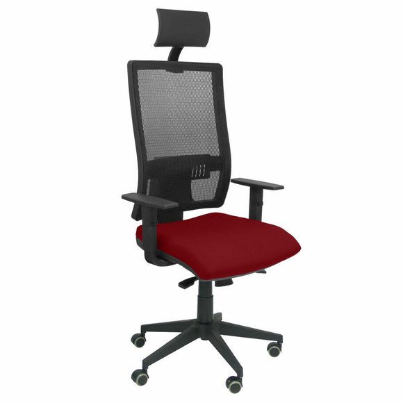 Office Chair with Headrest Horna bali P&C BALI933 Red Maroon-0