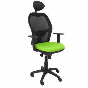 Office Chair with Headrest Jorquera P&C BALI22C Green Pistachio-0
