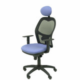 Office Chair with Headrest Jorquera P&C ALI261C Blue-3