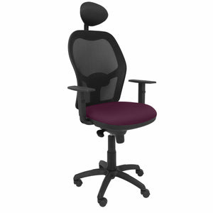 Office Chair with Headrest Jorquera P&C ALI760C Purple-0