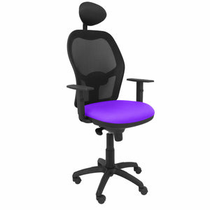 Office Chair with Headrest Jorquera P&C BALI82C Lilac-0