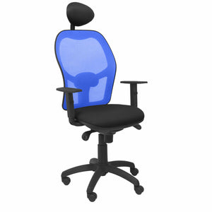 Office Chair with Headrest Jorquera  P&C ALI840C Black-0