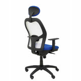 Office Chair with Headrest Jorquera  P&C ALI229C Blue-1