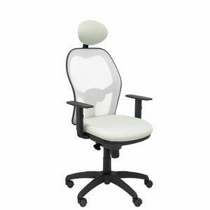 Office Chair with Headrest Jorquera P&C BALI40C Grey Light grey-0