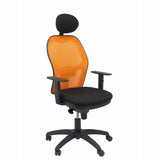 Office Chair with Headrest Jorquera P&C ALI840C Black-0