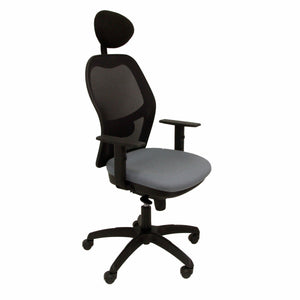 Office Chair with Headrest Jorquera P&C ALI220C Grey-0