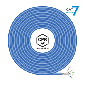 UTP Category 6 Rigid Network Cable Aisens A146-0665 Blue 305 m-0