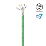 FTP Category 7 Rigid Network Cable Aisens AWG23 305 m Green-8