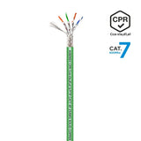 FTP Category 7 Rigid Network Cable Aisens AWG23 305 m Green-7