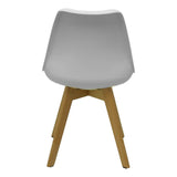 Reception Chair Don Rodrigo Foröl 4351PTBLSP10 White (4 uds)-2