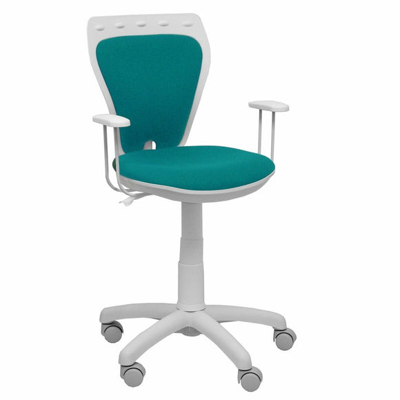 Office Chair Salinas P&C BLB39RF Young Emerald Green Turquoise-0