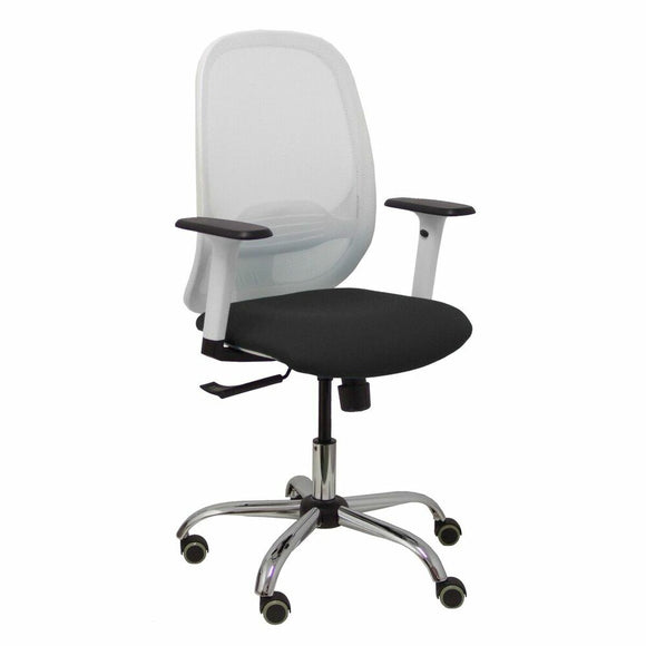 Office Chair Cilanco P&C 354CRRP White Black-0