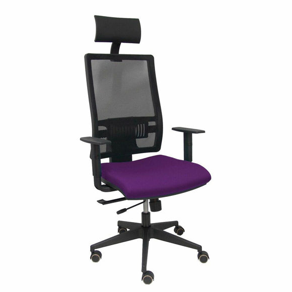 Office Chair with Headrest P&C B10CRPC Purple-0