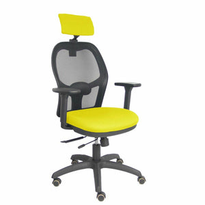 Office Chair with Headrest P&C B3DRPCR Yellow-0