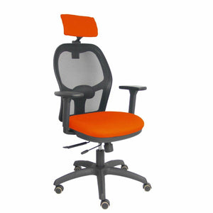 Office Chair with Headrest P&C B3DRPCR Dark Orange-0