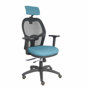 Office Chair with Headrest P&C B3DRPCR Sky blue-0