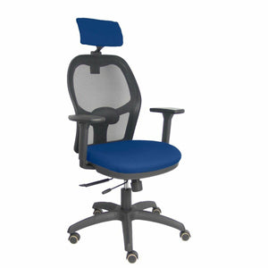 Office Chair with Headrest P&C B3DRPCR Navy Blue-0