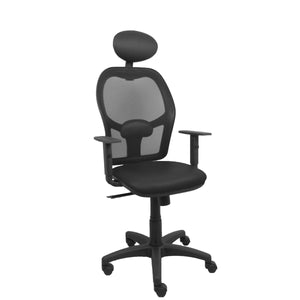 Office Chair with Headrest P&C B10CRNC Black-0