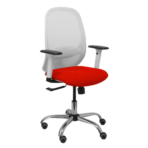 Office Chair P&C 354CRRP White Red-0