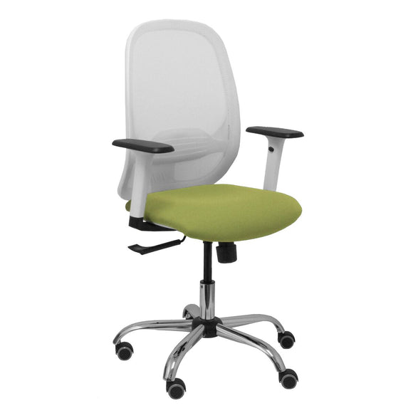 Office Chair P&C 354CRRP White Green Olive-0