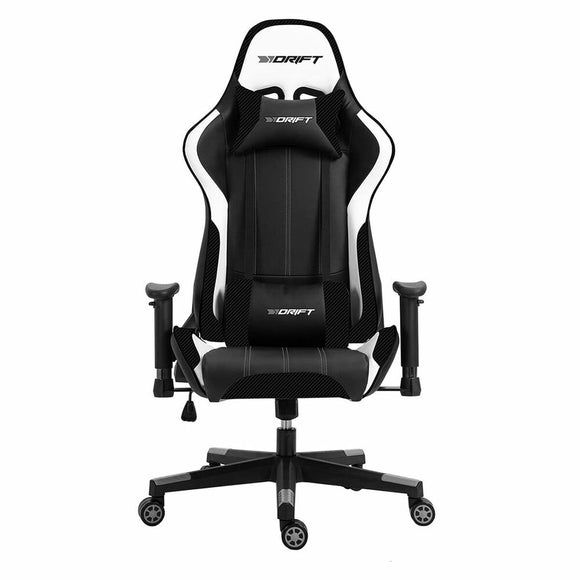 Gaming Chair DRIFT DR175CARBON White Black-0