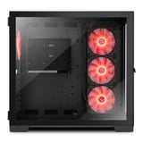 ATX Semi-tower Box Nox-Xtreme NXHUMMERASTRABK Black LED RGB-0
