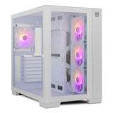 ATX Semi-tower Box Nox-Xtreme NXHUMMERASTRAWH White LED RGB-0