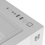 ATX Semi-tower Box Nox-Xtreme NXHUMMERASTRAWH White LED RGB-1