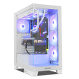 ATX Semi-tower Box Nox-Xtreme NXHUMMERGLOCKWH White-1