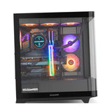 ATX Semi-tower Box Nox-Xtreme NXHUMMERETHERBK Black-5