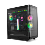 ATX Semi-tower Box Nox-Xtreme NXHUMMERETHERBK Black-3