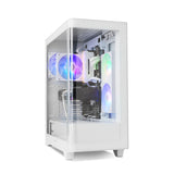 ATX Semi-tower Box Nox-Xtreme HUMMER ETHER White Black-0