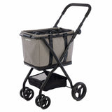 Shopping cart Carlett CUBE S ICE Grey-0