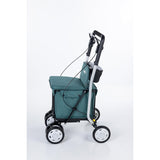 Shopping cart Carlett COMFORT PINE Green 45 L-3