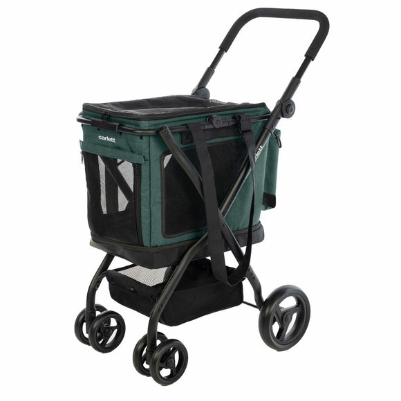 Shopping cart Carlett CUBE P PINE Green-0