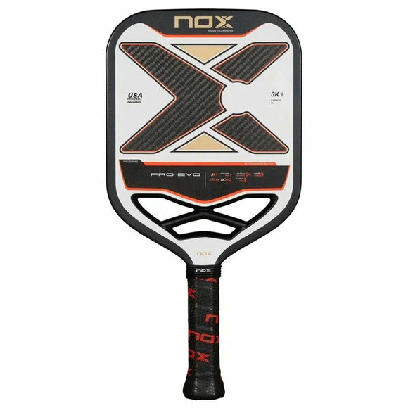 Pickleball Paddle Nox Nox Pro Evo Beige Carbon fibre-0