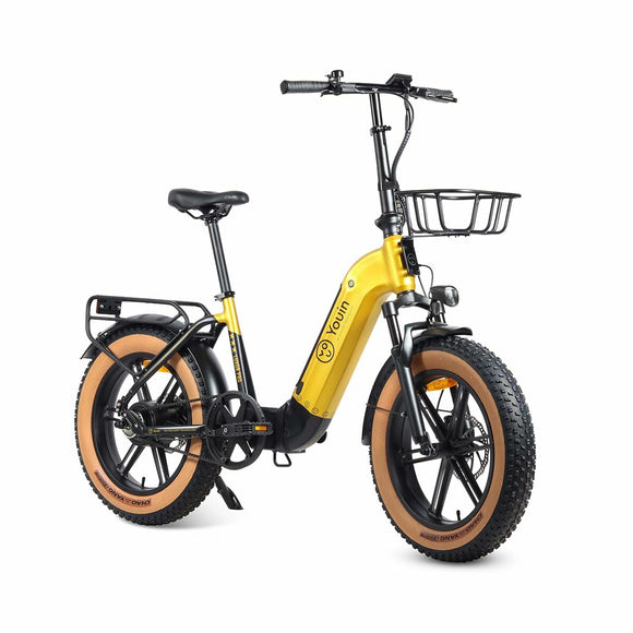 Electric Bike Youin BK1750 LUXOR II PRO A/N Yellow 250 W-0