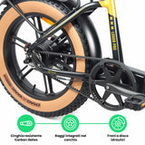 Electric Bike Youin BK1750 LUXOR II PRO A/N Yellow 250 W-5
