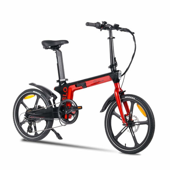 Electric Bike Youin BK1900 OSLO Red 250 W-0