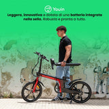 Electric Bike Youin BK1900 OSLO Red 250 W-4