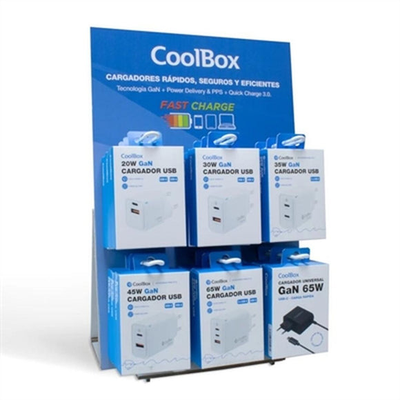 Wall Charger CoolBox COO-PACK-GAN-0