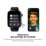 Smartwatch Save Family SW+2 N/TELBN 1,44” Black-1