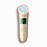 Facial Massager with Radiofrequency, Phototherapy and Electrostimulation Drakefor NANOSKIN INTELIGENT White Golden-0